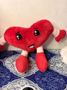 Handmade Heart Plush Toy