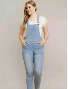Denim Overalls - Light Wash
