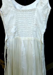 White Gawn Long Size