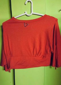 Orange Colour Top