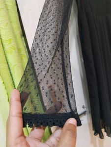 Sheer Sleeve Lace Dress