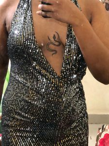 Glitter Y2k Bodycon Dress