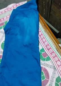 Blue Casual Button-Down Shirt