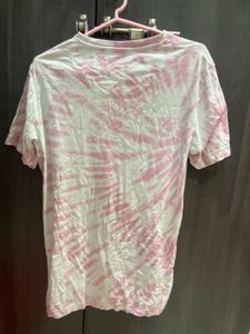 PINK TIE DYE TSHIRT