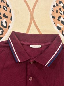 Colin&#39;s Basic Burgundy Polo Shirt