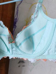 Imported Blue Lace Bra