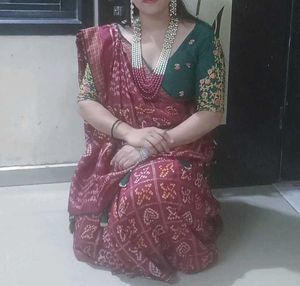 Very Good Saree And Blouse