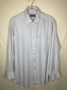 NINA RICCI Men&#39;s Grey Formal Shirt
