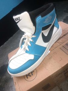 Cool blue sneakers