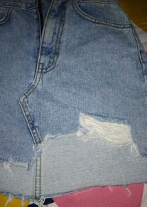 Hot Denim Skirt