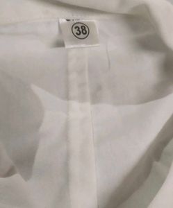 White Blazer Lab Coat