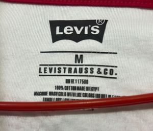 Levi’s Printed Football Crop top