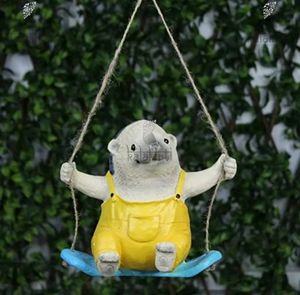 Polyresin Animal figurine hanging foe decoration