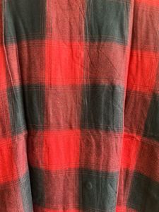 Red and Black Checked Shirt, Size - 34-36