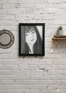 Framed Portrait Drawing
