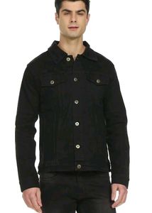 Stylish Black Denim Jacket