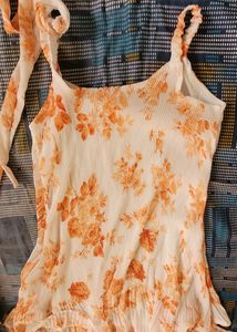 Flared Dress With Belt