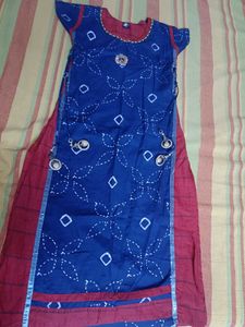 Pretty Navy Blue Kurti