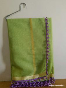 Gorgeous Lime Saree