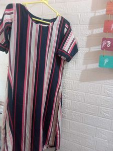 Striped Casual Dress