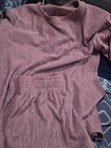 Mauve Two-Piece Co-ord Set