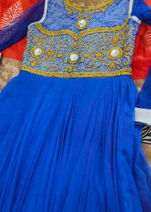 Party Wear Gown With Dupatta