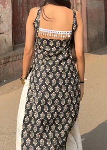 Printed Kurta With Shell Lace