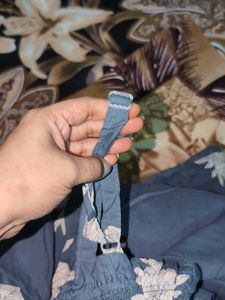 Floral Blue Sundress Jumpsuit