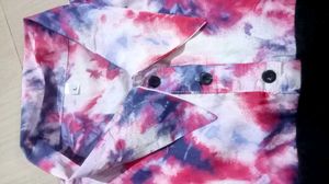 Tie-Dye Corset Crop Top