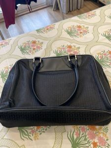 Vintage Black Laptop Bag