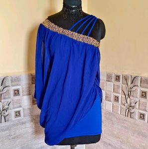 Size S/M 🎁Buy 2 Get 1 Free 🎁One-Shoulder Dress