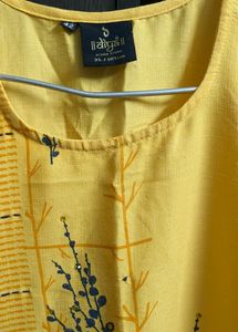 Pretty Yellow Kurti