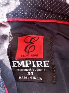 Patterned Long Sleeve Shirt