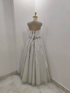 Elegant Strapless Gown