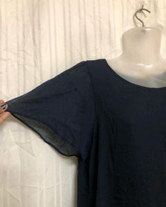 Mixxo Blue Short Sleeve Top
