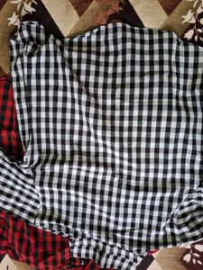 Combo- White And Red Striped Shirts