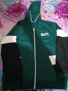 Green Graphic Hoodie