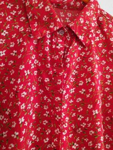 Women&#39;s Printed Shirt With Stylish Sleeve