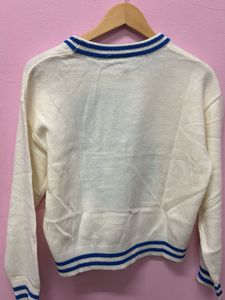 Bulldog Graphic Knit Sweater