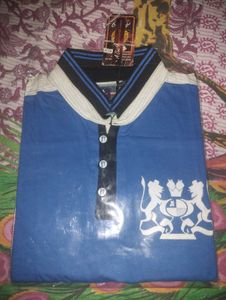 Blue Polo Shirt - New with Tags