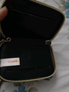 Brown Wallet From Miniso