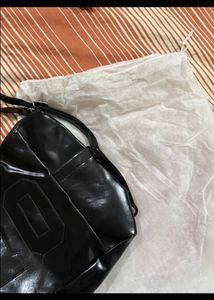Solid Bucket Shoulder Bag