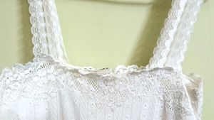 💕⛈️STARS &amp; MOON WHITE Y2k VINTAGE MIDI