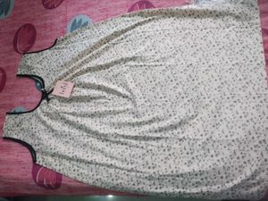 Pure Cotton Nighty And Two Spots Shirt