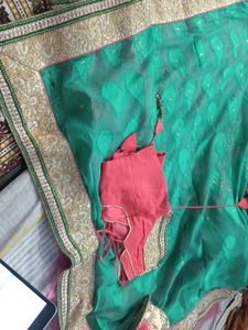 Elegant Saree with Blouse Piece