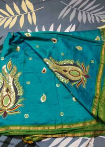 Elegant Embroidered Saree