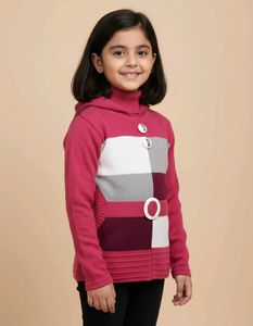 Colorful Knit Cardigan