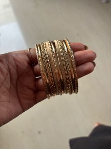 Savana Gold Bangle Set