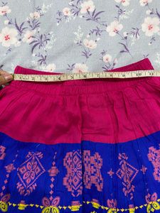 Colorful Flared Indian Skirt