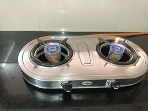 Used Double Burner Gas Stove